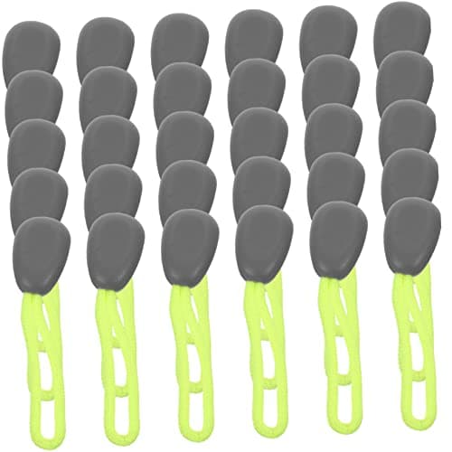 INOOMP 60pcs Zipper Head Repair Kit Slider Pull Tabs for Luggage Bags Clothing Supplies Convenient and Zipper Sliders for Backpacking and Everyday Use — view 3