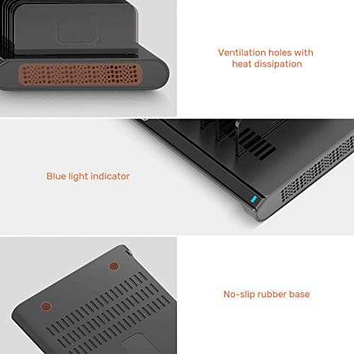 Alxum 10 Port USB Charging Station 60W Multi Desktop Phone Tablet Charger — view 3