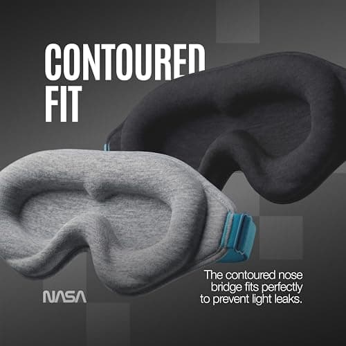 NASA Sleep Mask with LightBlock™ Barrier — view 2