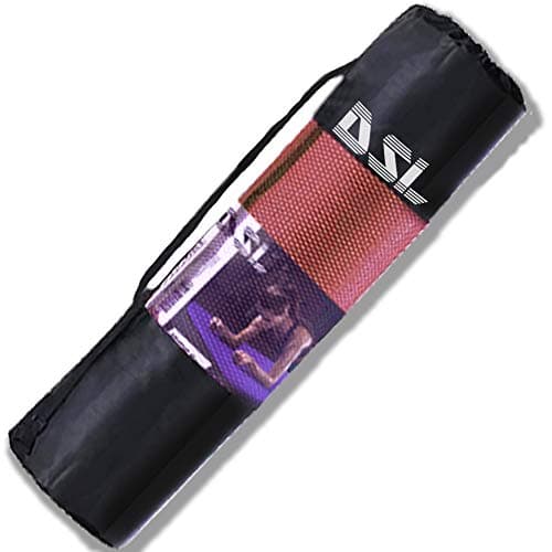 DSL Extra Thick 15mm Non-Slip Yoga Exercise Mat, 61x185cm (Red) — view 6