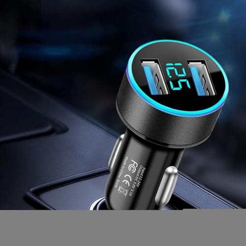 USB C Car Charger 2-Port Smartphone Charging Device — view 3