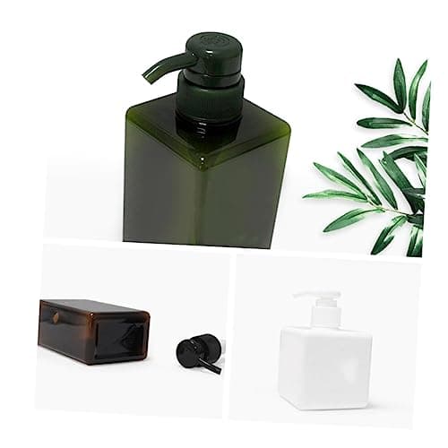 LALADEFIEE 2pcs 450ml Refillable Pump Bottles, Airless Moisturiser Pump Container, Large Capacity Plastic Shampoo Container for Travel, Hotel Use, Lotion and Soap Dispensing — view 2