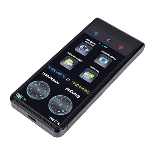 Yosoo Health Gear AI Language Translator Device Metal Portable Voice Translator with 4.04 in Touch Screen 158 Languages 8MP Photo Translation Offline Support for Travel Business Learning — view 4