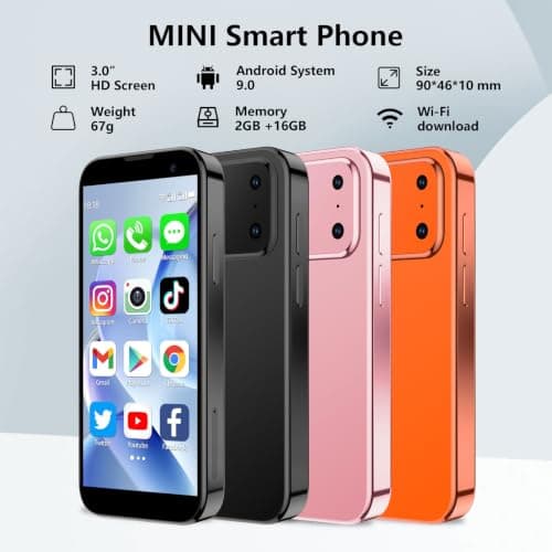 Mini Phone For Kids,Mini Android Smartphone with Google Play,WIFI — view 2