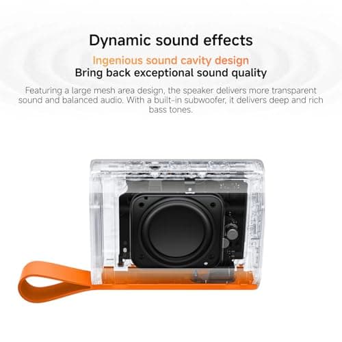 XIAOMI Sound Pocket Portable Bluetooth Speaker, 5W Compact Mini Speaker, 10 Hours Playtime, IP67 Waterproof and Dustproof, TWS Pairing, Wireless, Outdoor and Travel - Pink — view 5
