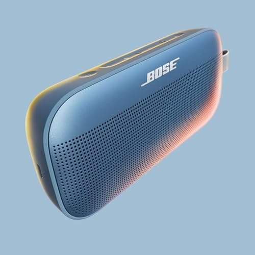 Bose SoundLink Flex Portable Bluetooth Speaker (2nd Gen), Small Portable Wireless Outdoor Speaker with Hi-Fi Audio, Up to 12 Hours Battery Life, Waterproof and Dustproof, Blue Dusk — view 2