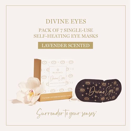 Sensory Retreats Divine Eyes Self-Heating Eye Mask - Lavender - 7 Pack — view 2
