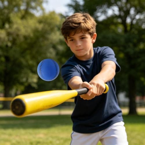 Soft Baseball Balls - 6 Piece Training Stress Ball Set for Kids — view 6