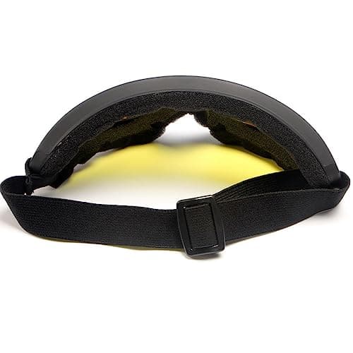 Wraparound Safety Goggles Impact Resistant Sealed Protective Work Glasses Over Spectacles for Construction, Lab, Welding, Cycling, Transparent — view 4