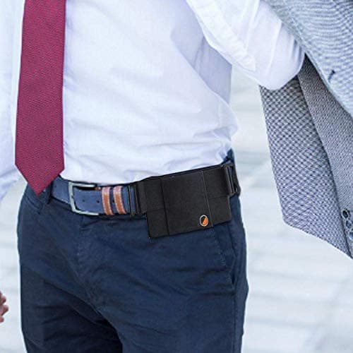 Ultra-Slim Money Belts, Hidden Money Belt, Hidden Passport Pouch with Senseless Comfort Design (175mm) — view 2