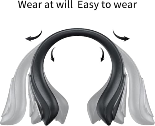 Portable Neck Warmer, Electric Neck Heater Heated Scarf Neck Wrap — view 2