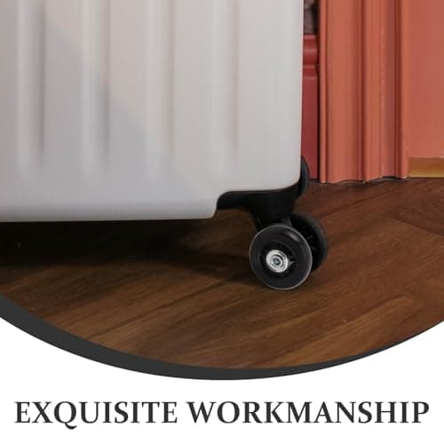 Luggage Wheel Replacement Set PU Quiet Swivel Repair Kit — view 3