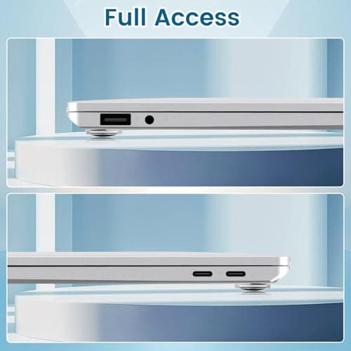Slim Case for Microsoft Surface Laptop 13 Inch 2025 Release, Crystal Clear — view 4