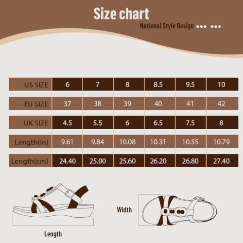 Littleplum Womens Flat Sandals Ladies Summer Beach Sandals with Elastic Back Strap(Beige,38EU) — view 6