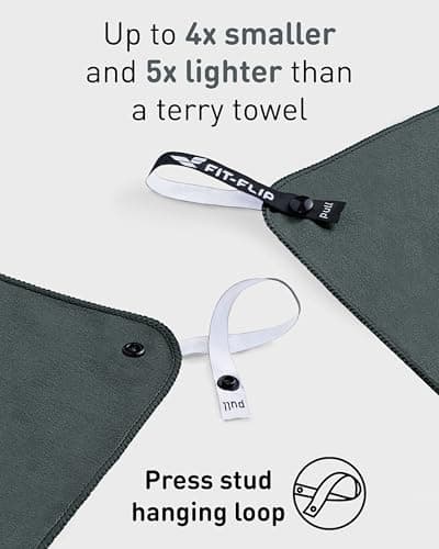 Fit-Flip Microfibre Towel - Compact, Ultra lightweight & Quick dry — view 3