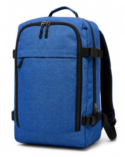BP-R-T-120 Ryanair Underseat Cabin-Friendly Rucksack - Water Resistant Fabric - Turquoise - 40 x 25 x 20 cm - 19L Capacity - Backpack