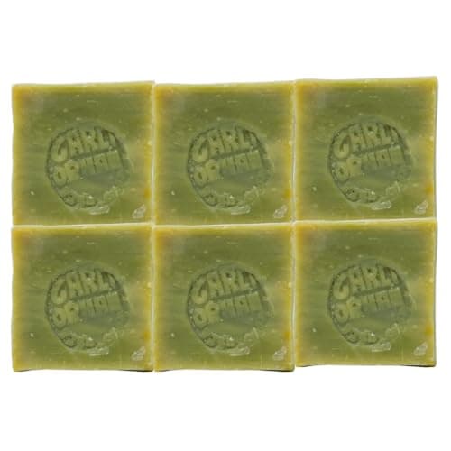Pure Olive Oil Soap 6 Pcs 100% Natural Turkish Bar, Handmade, Cruelty-Free, Vegan, Moisturizing, Gentle on Skin and Hair, Suitable for Sensitive Skin, Eco-Friendly — view 3