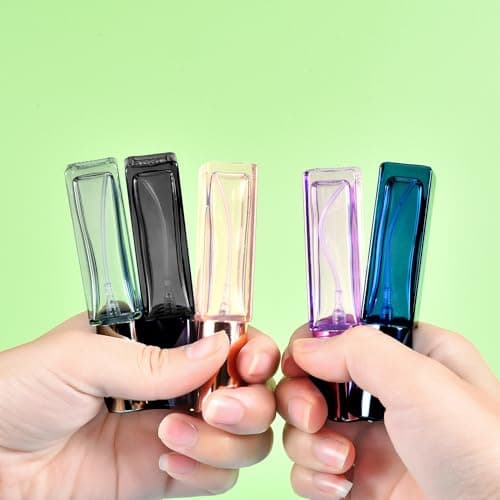 Yikimyfo Mini Perfume Spray 3 Pcs 9ML/0.3oz Travel Size Refillable Glass Bottle - Leakproof & Portable Atomizer with Fine Mist for Cologne — view 4