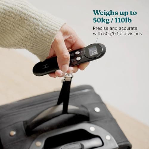 Homedics Travel Lite Luggage Scale - for Suitcases up to 50kg — view 2