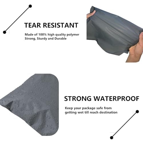 10 Large Self-Seal Postage Bags - 17 x 24" Parcel Bags for Clothes & Shipping, Tamper-Proof — view 4