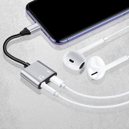 Qusinfc Portable Type C Headphone Charging Adapter Metal Housing Design With Noise Cancelling For Smart Devices Travel Type C To Adapter — view 6