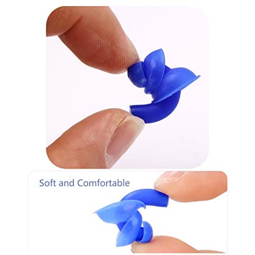 30 Pairs Ear Plugs for Sleeping, Reusable Silicone Ear Plugs Waterproof Swimming Earplugs Noise Reduction Earplug, Ultra Soft Flexible Earplugs for Sleeping, Studying, Concerts, Travel, Swimming — view 5