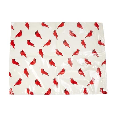 Periea Jasmine Triple Thick Printed Vacuum Bags for Home Storage & Suitcase Space Savers – 3 Sizes – Various Designs Pack of 2 (Red Bird, Large 50x70cm) — view 5
