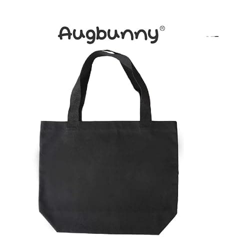 Augbunny Durable 100% Cotton 12oz Canvas Heavy Duty Extra Large Grocery Bag Beach Tote Shopping Bag Multi Purpose Tote. — view 3