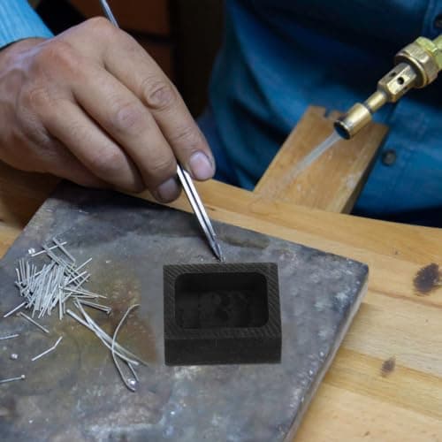 Graphite Ingot Mold for Teaching and Science Education, Black — view 6