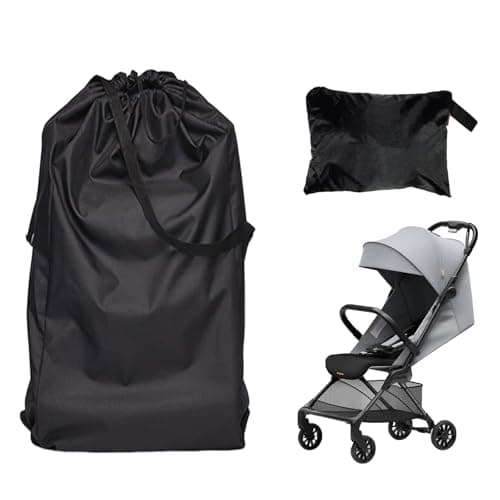 RJFUJP Stroller Bag for Airplane, Large Capacity Pram Travel Bag, Durable Baby Strollers and Baby Transport Bags, Protecting Strollers from Dirt and Damage