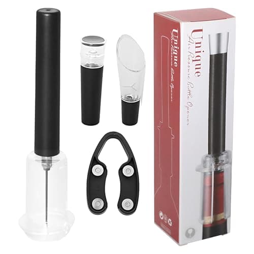 Air Pressure Wine Bottle Opener Aerator Corkscrew — view 5