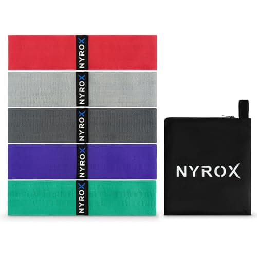 NYROX Resistance Bands Set, 5 Pack Hip & Glute Booty Bands for Women — view 2