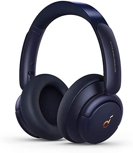 soundcore by Anker Life Q30 Hybrid Active Noise Cancelling Headphones with Multiple Modes, Hi-Res Sound, Custom EQ via App, 40H Playtime,Bluetooth Headphones, Multipoint Connection(Renewed)