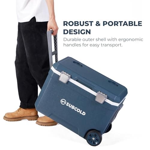 Subcold MOBI45 Wheeled Cool Box | 45L | PU Foam Insulated | Drain — view 5