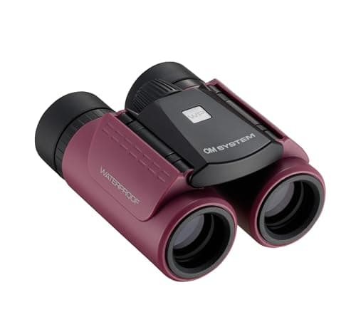 OM SYSTEM 8x21 RC II WP Binoculars - Magenta Waterproof Compact Optics — view 2