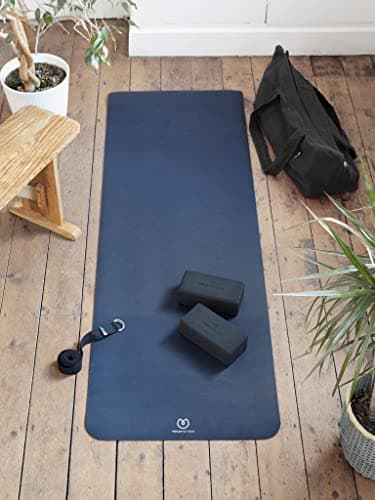 Yogamatters Organic Cotton Carry All Yoga Kit Bag | Suitable for Yoga, Pilates, Gym and Fitness (Mineral) — view 5