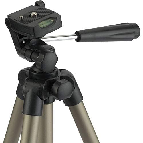 Cullmann - 52100 - Alpha 1000 Kit Tripod 41-inch / 104 cm Silver with Bag and 3-Way-Head - Compact Travelpod - Lightweight 500 gr with Max. Load Capacity 1 kg — view 2