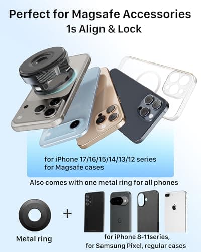 YOSH for MagSafe Car Mount, Magnetic Phone Holder for Cars — view 5