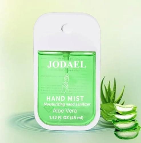 Mist Hydrating Hand Sanitizer Spray Hand Care Set Women and Mens Gifts Birthday Gifts Germ & Virus Protection Travel Size- (Aloe Vera)