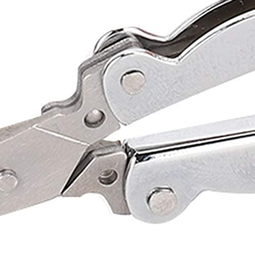 Annadue Foldable Mini Scissors 5-Pack, Portable Paper-Cutting Tool for Student Supplies, Small Fishing Accessories, Lightweight Travel Scissors with Comfortable Handle, 10.5cm Safety Blade — view 4