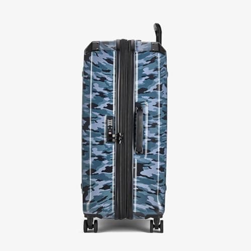 Rock Alpine Large 94/105L Expanding Suitcase - Blue Camouflage — view 3