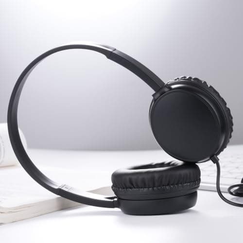 XOSDA Bulk Headphones for Classroom 20 Pack for Kids Students K-12, Wholesale School Durable Wired Earphones for Teachers Teens Chromebook Computer Laptop(LS30,Black) — view 5