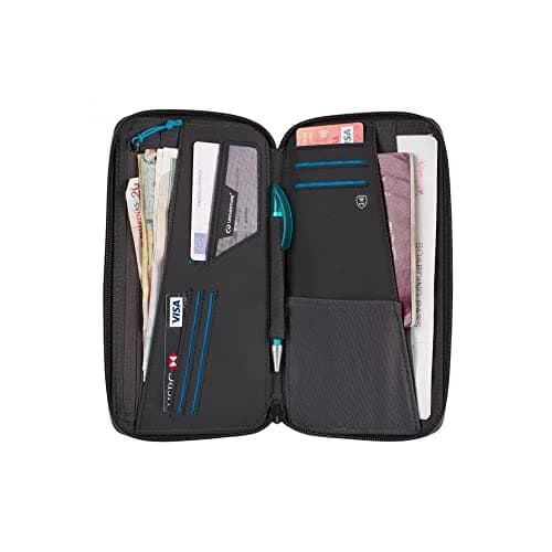 Lifeventure RFID Travel Wallet & and Passport Holder for Travelling (Grey) — view 3