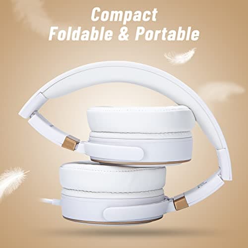 Rockpapa Circle ONE Foldable Kids Headphones Wired with Microphone &3.5mm — view 4