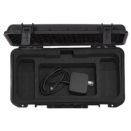 Hard Handheld Case for ASUS ROG ALLY X/ROG ALLY can Hold Console, Power Adapter, Charging Cable, Protective Travel Case Waterproof Shockproof Hard Shell Storage Bag for ROG Ally Accessories — view 5