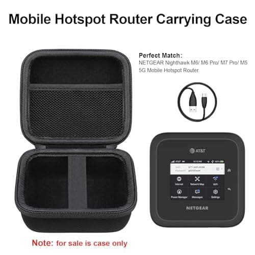 Elonbo Case for NETGEAR Nighthawk M6/ M6 Pro/ M7 Pro/ M5 5G Hotspot Router — view 2