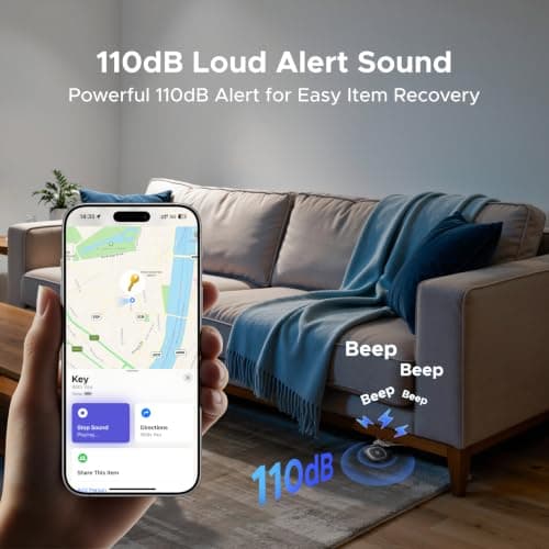 UGREEN FineTrack Duo2 Bluetooth Tracker Tag, iOS & Android, USB-C Charging — view 6