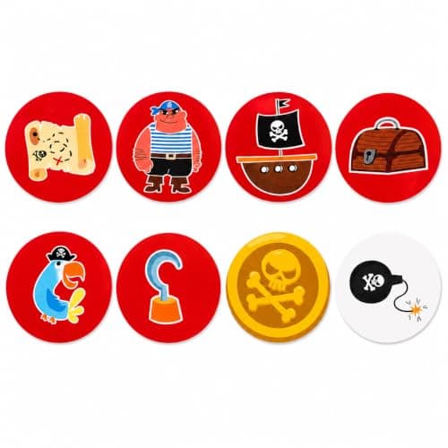 IMAGILAND FunTastic Pirates, Fun Card Game, Pirate Treasure Game, Kids 5+ — view 3