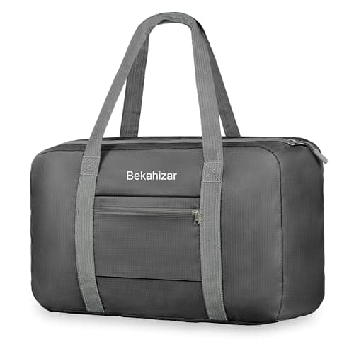 for Easyjet Airlines Cabin Bags 45x36x20 Underseat Travel Cabin Bag 25L Carry on Hand Luggage Weekend Holdall Bag for Men and Women (Black)