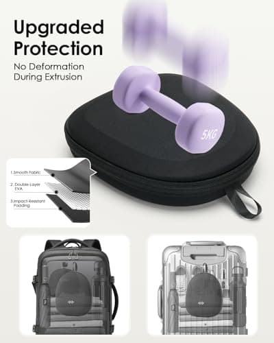 Headphone Case Hard Shell Super-Slim for Sony/JBL/Bose/Soundcore Anker — view 3